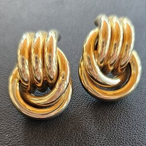 VTG Gold Post Earrings